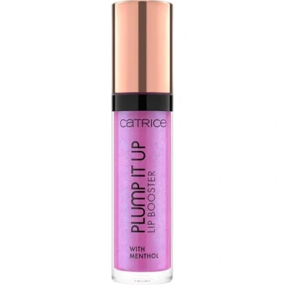 Abbildung von Catrice Plump It Up Lip Booster, Nr. 030, Violett, kühlend, Färbeeffekt, vergrößernd, glänzend, glitzernd, vegan, ohne Alkohol, Parabene, Mikroplastikpartikel, 1er Pack (3.5ml)