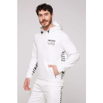 Abbildung von CAMP DAVID Kapuzensweatshirt mit kontrastreichen Prints