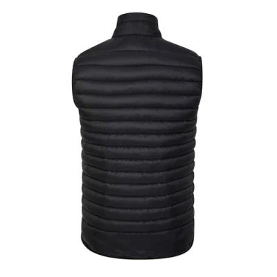Abbildung von Dare 2b Drifter II Herren Weste Bodywarmer Jacke recyceltes wasserabweisendes Finish, wattierte mit Stehkragen, durchgehendem Reißverschluss und 2 niedrigen Reißverschlusstaschen