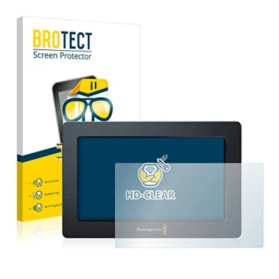 Abbildung von BROTECT (2 Stück Schutzfolie für Blackmagic Design Video Assist 4K (7.0) Displayschutz Folie Ultra Klar