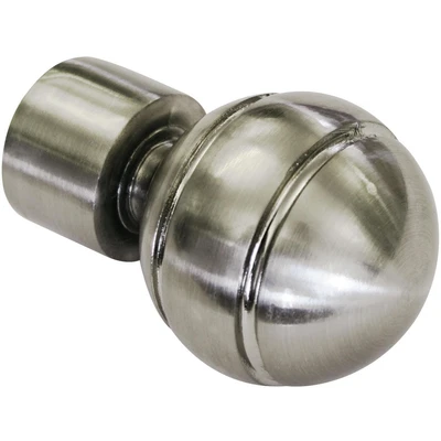 Abbildung von GARDINIA Gardinenstangen Endstück &quot;Endstück Kugel&quot;, (Set, 2 St.), Serie Set Ally Ø 19 mm