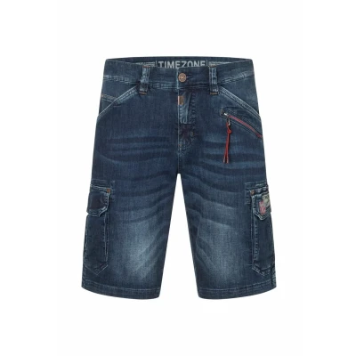 Abbildung von Timezone Jeans Shorts, Herren, Größe: W40, Navy