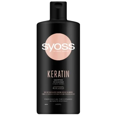 Abbildung von 6x Syoss Shampoo Keratin für trockenes, lebloses Haar 440ml