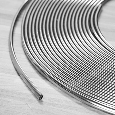 Abbildung von phil trade Zierleiste selbstklebend universal Auto Kontur Leiste (6mm x 15 Meter Chrom)