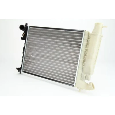 Abbildung von THERMOTEC D7P025TT Kühler, Motorkühlung für Fahrzeuge ohne Klimaanlage 378 460 32 Schaltgetriebe Kühlrippen mechanisch gefügt PEUGEOT: 306 Schrägheck