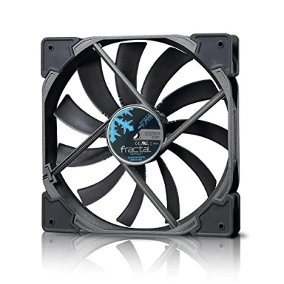 Abbildung von Fractal Design Venturi HP 12 PWM, schwarz 120 mmm