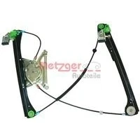 Abbildung von Metzger Fensterheber vorne rechts elektrisch ohne Elektromotor 2160029 AUDI: A4 B5 Limousine, Avant