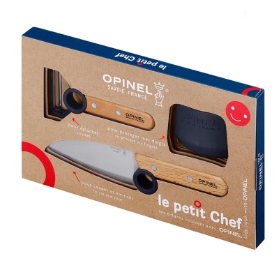 Abbildung von Opinel Le Petit Chef Küchenset 3 teilig Blau