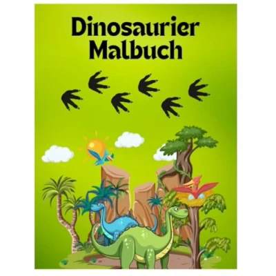 Abbildung von Dinosaurier Malbuch: Spannende Urzeitmotive für kleine Entdecker