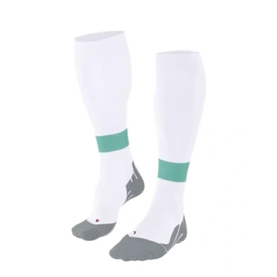 Abbildung von FALKE Damen Laufsocken RU Compression Energy W KH Funktionsmaterial mit Kompression 1 Paar, Weiß (White 2007) Wadenumfang W2 neu umweltfreundlich, 35 38