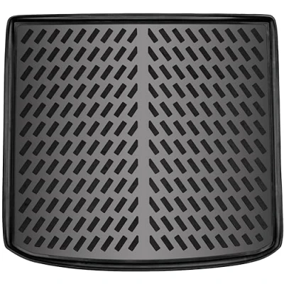 Abbildung von ELMASLINE 3D Gummi Kofferraumwanne für Nissan Qashqai (J12) 2021 2024 (oberer Ladeboden) Kofferraummatte Zubehör