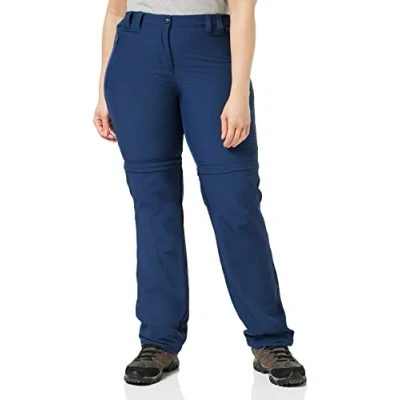Abbildung von CMP ZIP OFF Outdoorhose, Damen, Größe: 46, Blue