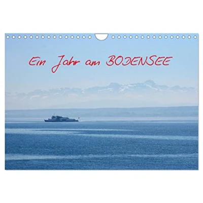 Abbildung von Ein Jahr am BODENSEE (Wandkalender 2025 DIN A4 quer), CALVENDO Monatskalender