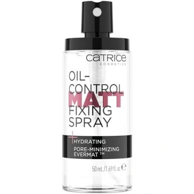 Abbildung von Catrice Oil Control Matt Fixing Spray, Transparent, feuchtigkeitsspendend, langanhaltend, natürlich, für sensible Haut, vegan, ölfrei, ohne Parfüm, Alkohol, 1er Pack (50ml)