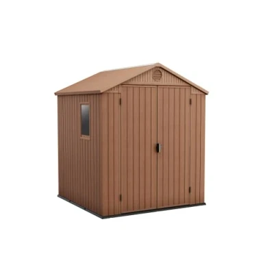 Abbildung von KETER TOOL/GARDEN HOUSE DARWIN 6x4 BROWN 190 x 121 221cm