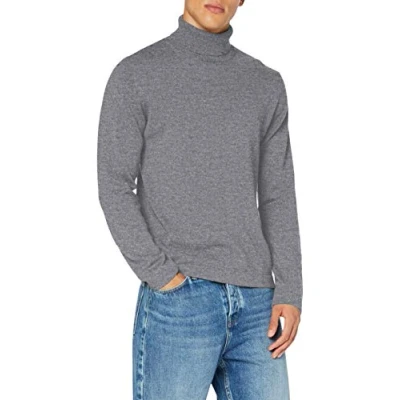 Abbildung von FALKE Herren Sweatshirt 60130 Rollhals Sweatshirt, Light Grey, XXL