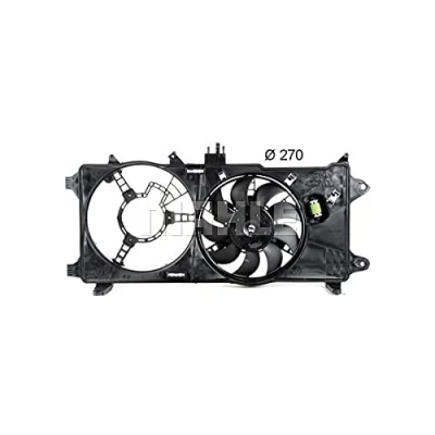 Abbildung von MAHLE ORIGINAL CFF 149 000P Lüfter für Fahrzeuge ohne Klimaanlage 270mm 12V 270W elektrisch FIAT: Doblo I Kombi