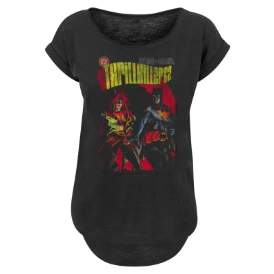 Abbildung von F4NT4STIC DC Comics Batman AND Batgirl Thrilkiller Tshirt print, Damen, Größe: Medium, Black