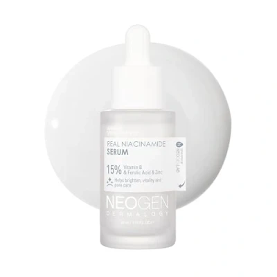 Abbildung von DERMALOGY by NEOGENLAB Echtes Niacinamid 15% Serum (30 ml / 1,01 Fl Oz) Aufhellung, dunkle Flecken und Porenpflege, veganes mit Niacinamid, Ferulasäure Zink koreanische Hautpflege