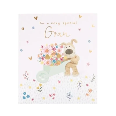 Abbildung von Boofle Muttertagskarte für Oma niedliches Design