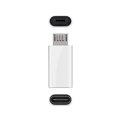 Abbildung von Goobay 55550 Micro USB / C OTG Hi Speed Adapter für den Anschluss von Ladekabeln Wandelt MicroUSB Buchse in um