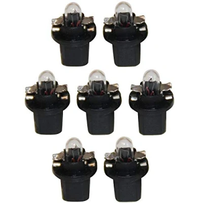 Abbildung von LED Mafia® 7x Halogen Tachobeleuchtung Cockpit Glühbirne Tacho warmweiß Birne b