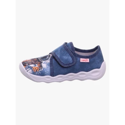 Abbildung von Superfit Jungen Bubble Hausschuhe, Blau Mehrfarbig 8000, 34 EU