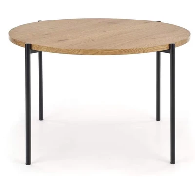 Abbildung von andas Couchtisch &quot;Vantaa&quot;, Tischplatte aus massiver Eiche, generelle Maße (B/T/H): 60/60/45 cm