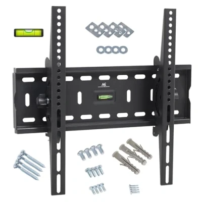 Abbildung von Maclean MC 778 TV Wandhalterung, (TV Halterung bis 45kg 26&quot; 55&quot; Zoll für LCD LED Plasma Fernseher)