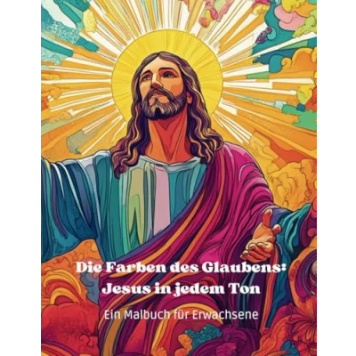 Abbildung von Die Farben des Glaubens: Jesus in jedem Ton: Ein Malbuch für Erwachsene