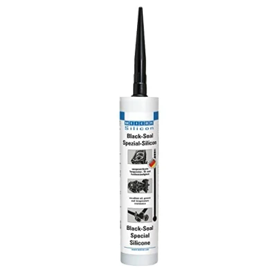 Abbildung von WEICON Black Seal 310 ml Silikonkleber vielseitige Dichtmasse schwarz