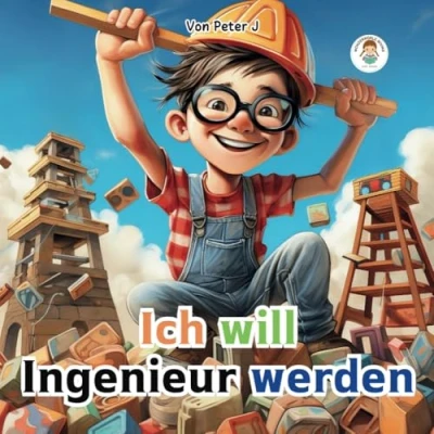 Abbildung von Ich will Ingenieur werden: Bildband für Kinder. Lerne einen Job. (Ich möchte werden)