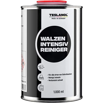 Abbildung von TESLANOL 26035 Intensiv Walzenreiniger für Schreibwalzen von Drucker &amp; Fax Silikonreiniger / Reiniger Druckwalzen Walzenreinigung 1000 ml