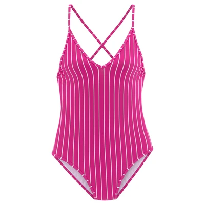 Abbildung von Vivance Badeanzug, Damen, Größe: 36xC/D, Beere creme