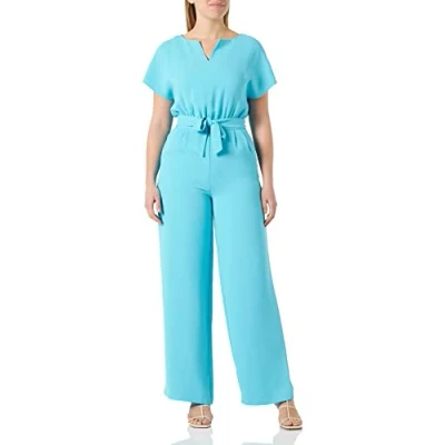 Abbildung von comma Jumpsuit, Damen, Größe: 42, Türkis