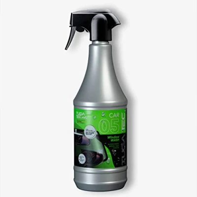 Abbildung von Tuga TEC® 05 WindowWash 1000 ml Streifenfreie Spiegel und Fensterreinigung für klare Sicht Auto Glasreiniger Scheibenreiniger aus dem Reinigungsset Tec &quot;Made in Germany&quot;