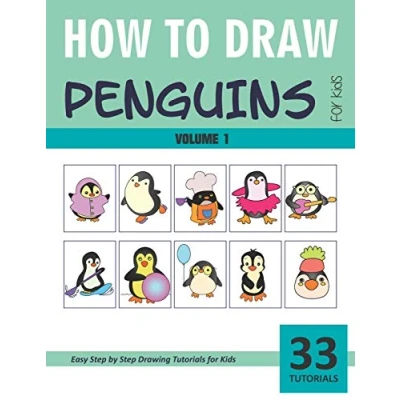 Abbildung von How to Draw Penguins for Kids Volume 1