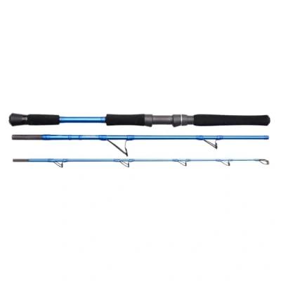 Abbildung von Savage Gear SGS4 Inline Bootswildrute, Angelruten, Castingruten, Raubfisch, Hecht, Barsch, Forelle, Zander, Unisex, Schwarz, 1.90m 200 600g