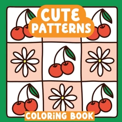 Abbildung von Cute Patterns: Coloring Book for Adults and Kids, Bold Easy