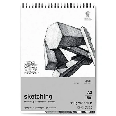 Abbildung von Winsor &amp; Newton 6672003 Skizzenpapier, Extra Weiß, DIN A3
