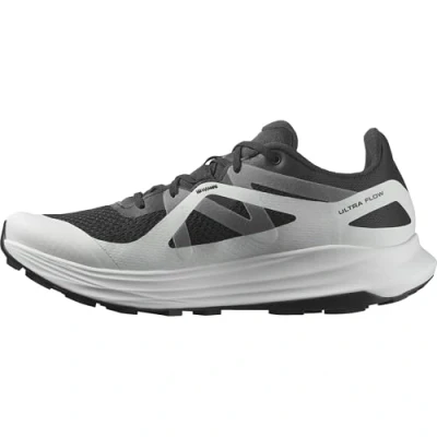 Abbildung von Salomon Ultra FLOW Laufschuh Trail, Herren, Größe: 42 2/3, Black/glacier gray/quiet shade Schuhe