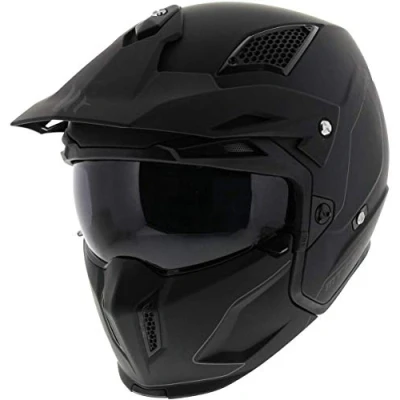 Abbildung von MT HELMETS 12720000138 Streetfighter, SV Solid A1, Matt schwarz, XXL