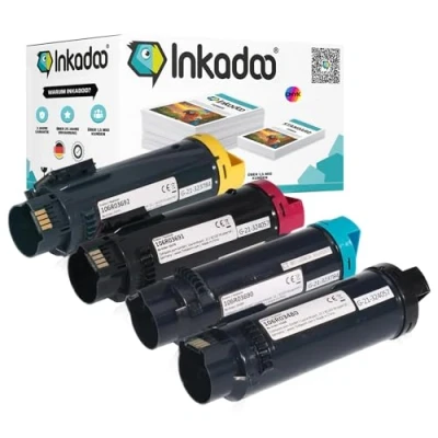 Abbildung von Inkadoo Toner für Xerox 106R03480 Multipack Kompatibel WC 6515 DNI WorkCentre DN Phaser 6510 N Maltipack Tonerkartusche, Tonerpatronen, Drucker