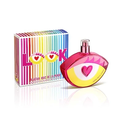 Abbildung von Agatha Ruiz de la Prada Perfumes LOOK! Eau Toilette für Damen Langanhaltend Charmanter, verspielter und moderner Duft Fruchtige, zitronige blumige Noten Ideal tagsüber 80 ml