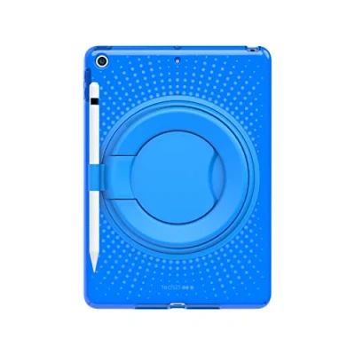 Abbildung von Tech21 Evo Play2 Stifthalter Hülle iPad 9.7 Zoll (2017 / 2018) blau T21 7647