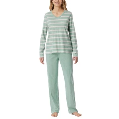Abbildung von Schiesser Schlafanzug &quot;&quot;Casual Essentials&quot;&quot;, (2 tlg.), mit angenehmen Bündchen