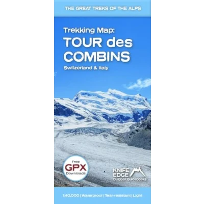 Abbildung von Trekking Map: Tour des Combins: Switzerland &amp; Italy (The Great Treks of the Alps)