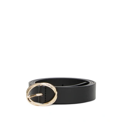 Abbildung von Tommy Hilfiger Damen Gürtel Chic 2,5 cm Ledergürtel, Schwarz (Black), 95