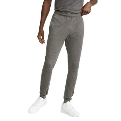 Abbildung von Champion Herren, Powerblend, Fleece Joggers, Comfortable Sweatpants for Men (Reg. Or Big &amp; Tall) Trainingshose, Schwarze Schrift, XXL