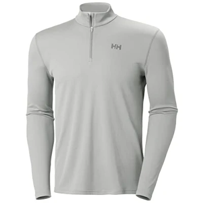 Abbildung von Helly Hansen HH Lifa Active Solen 1/2 Zip Grey Fog Mens 2XL